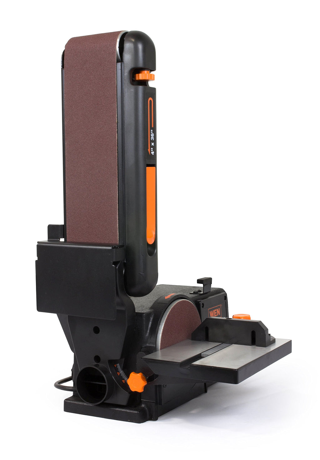 Benchtop Belt and Disc Sander with Cast Iron Base T624