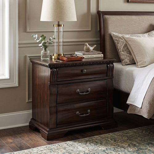 3-Drawer Nightstand O899688