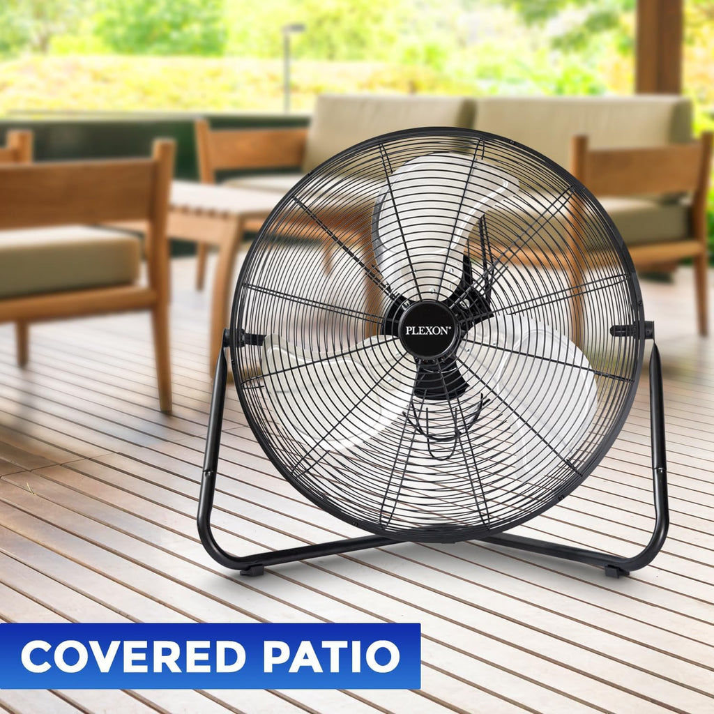 20" High Velocity Floor Fan 2 Pack O143