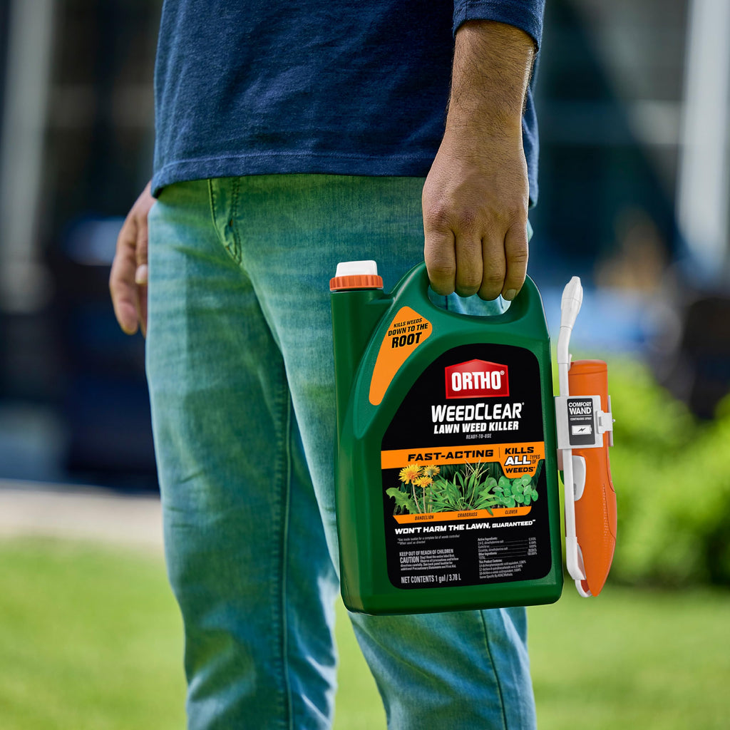Ortho WeedClear Lawn Weed Killer Ready-to-Use with Comfort Wand, 1 gal. V908398