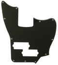Black 3 Ply Short Scale Bass Guitar Pickguard O545