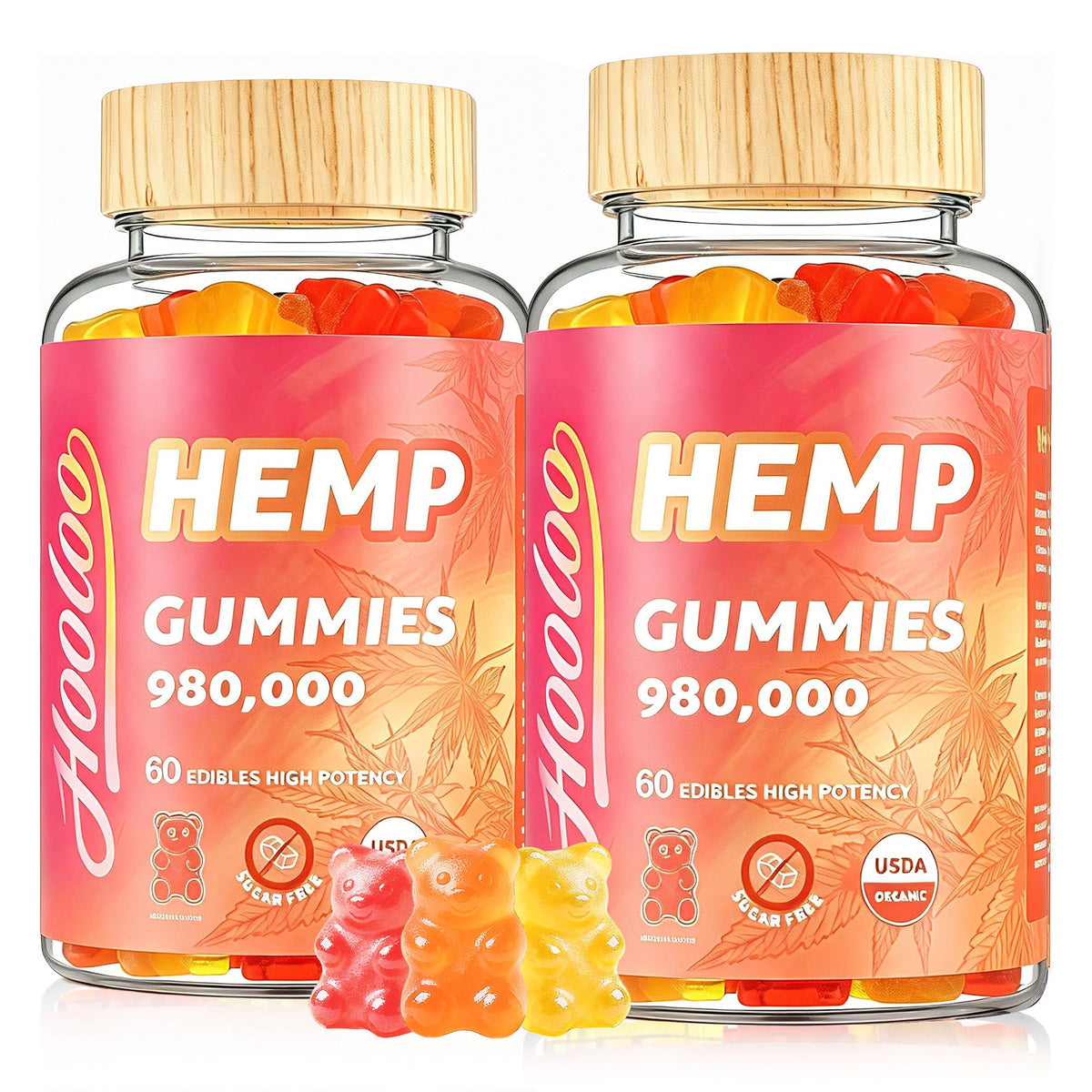 Sugar Free Hemp Gummies N4455