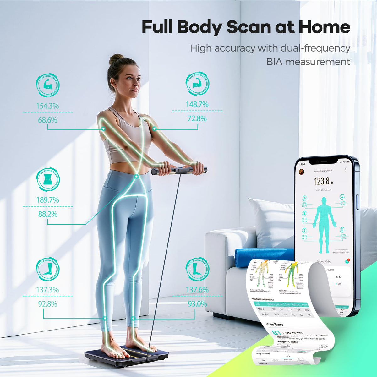 Smart Scale for Body Weight A6939