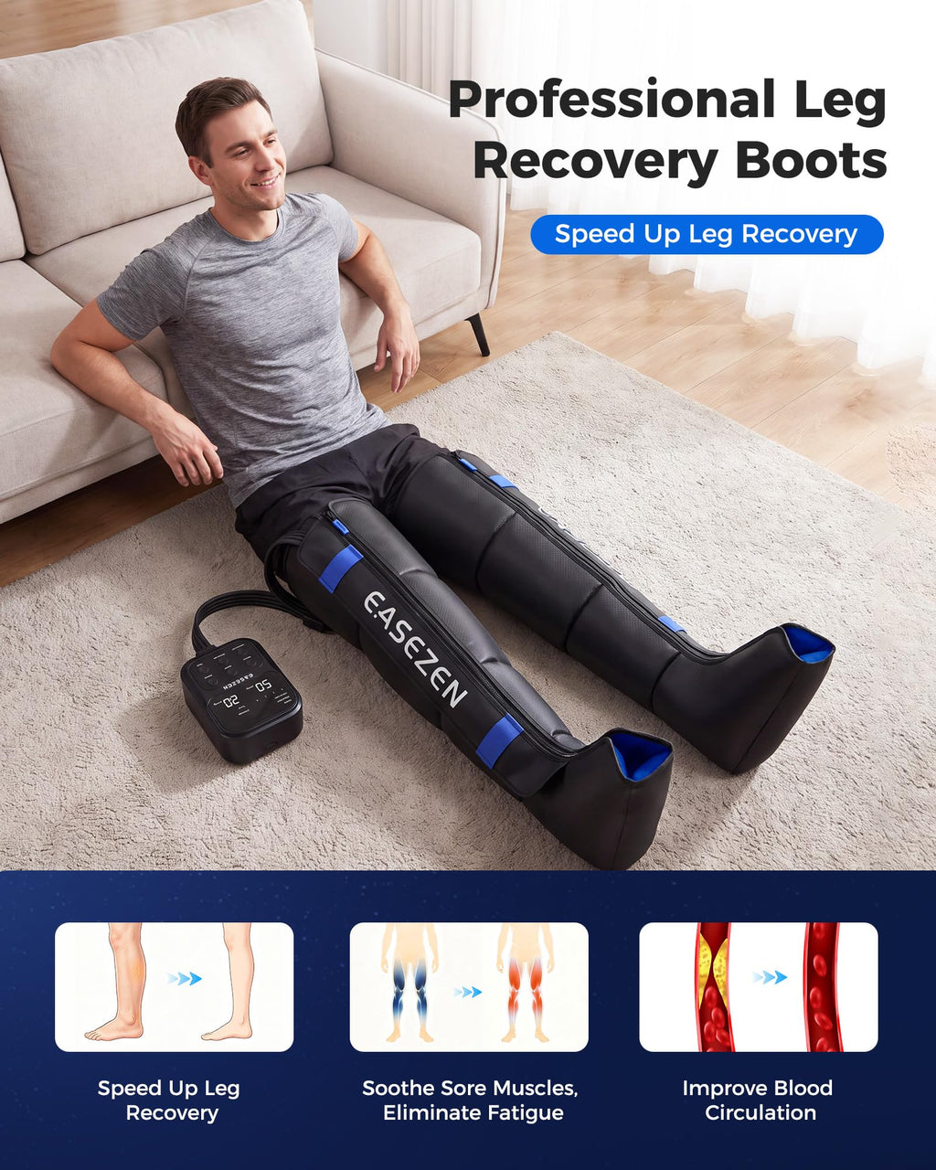 Cordless Leg Compression Massager Q257998