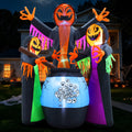 8FT Halloween Inflatable with Light Yard Decor P8396