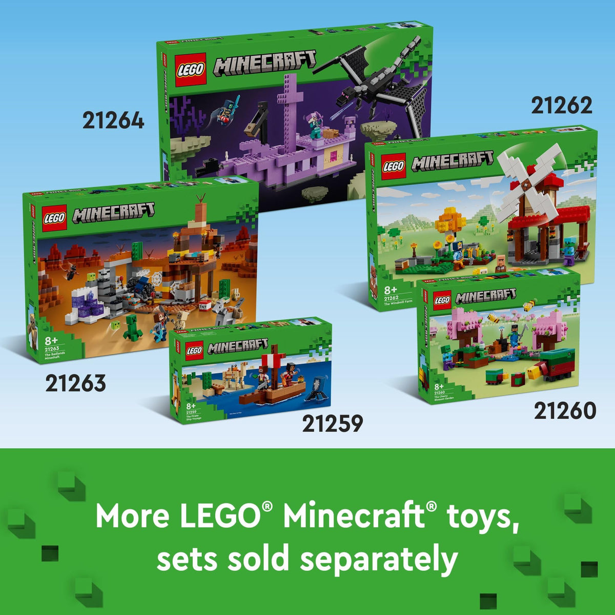 Minecraft Castle Building Set with Minifigures P342