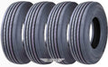 4 Heavy Duty Steel Trailer Tires 225/75R15 14 Ply R712