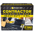 Commercial Contractor Clean-up Trash Bags 42 Gal. 42 Ct. J126419