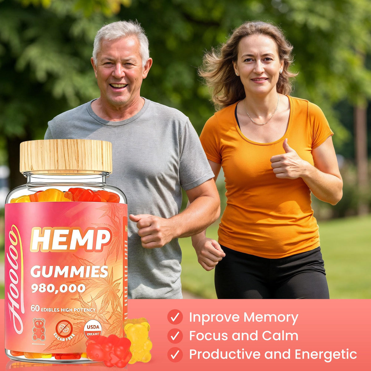 Sugar Free Hemp Gummies N4455
