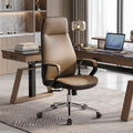 Brown Leather Executive Office Chair X536853