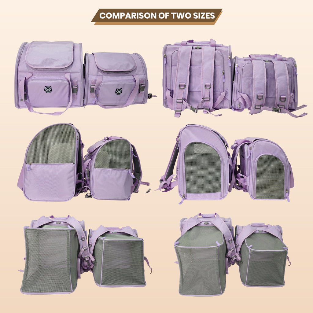 Expandable Large Cat Carrier Backpack V6749