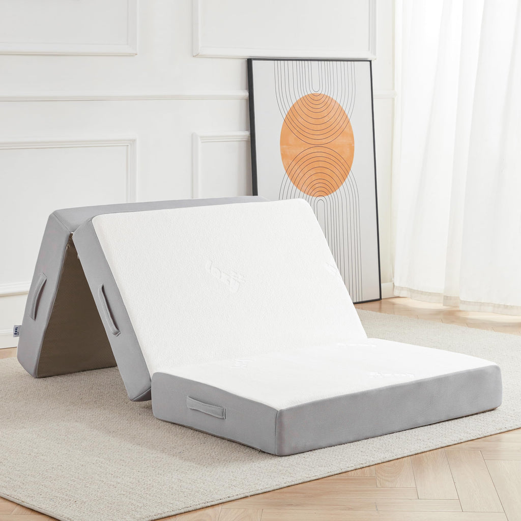6 Inch Memory Foam Tri-fold Folding Mattress X534